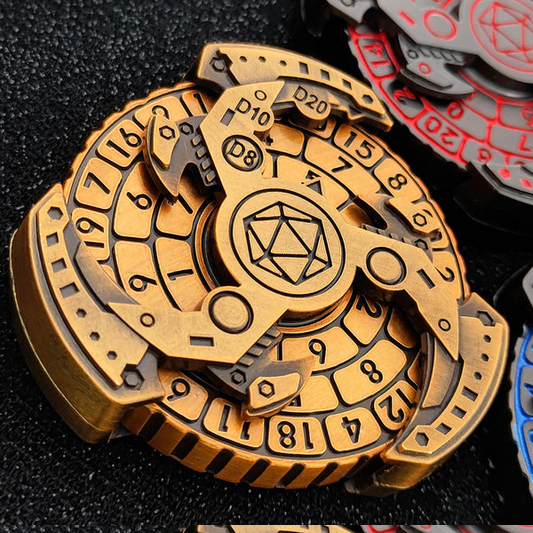 🔥🔥LAST Sale 70% OFF--Dungeons and Dragons Metal Dice Spinner(BUY 2 FREE SHIPPING)