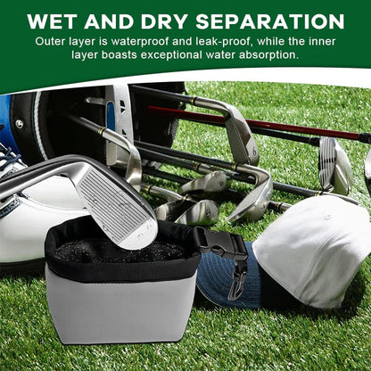 Golf Portable Cleaning Bags