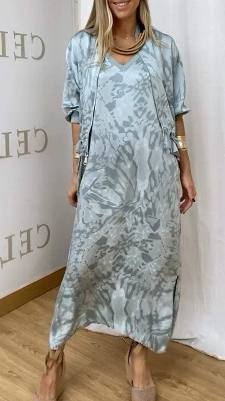 Women's casual two-piece dress
