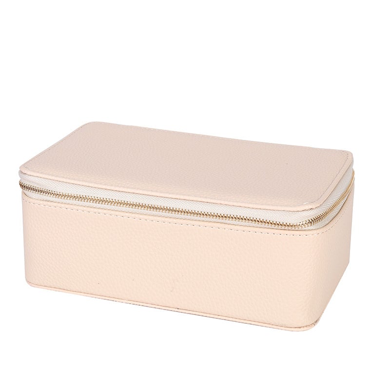 🎁 Portable Jewelry Box for Earrings Necklace Rings