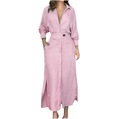 🎁49% OFF🎁2025 Cotton And Linen Solid Color Maxi Dress