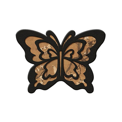 3D Butterfly Non-Slip Absorbent Floor Mat Rug