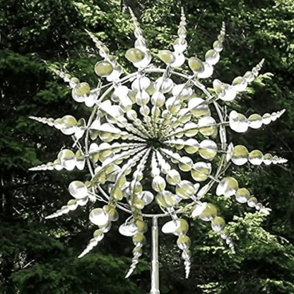 🎁Very Popular Garden Decoration Gifts - Garden Magic Metal Kinetic Windmill❤️
