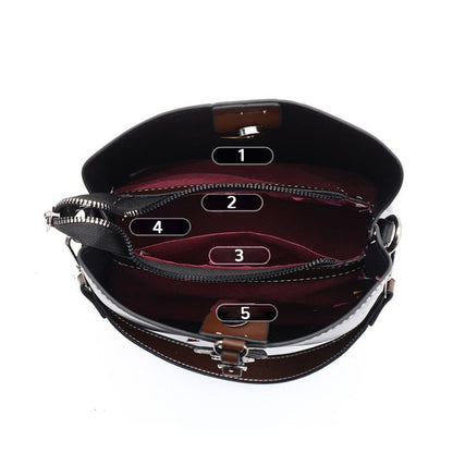 Genuine Leather Niche Women's Shoulder Bag