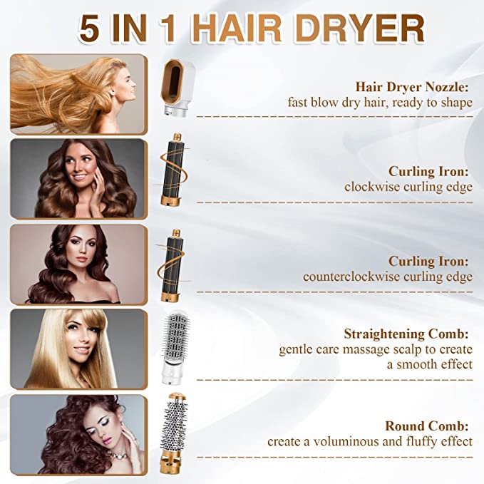 🎉2025 New Year Super Sale🎉 5 in 1 AirwrapPro Complete Hair Styler
