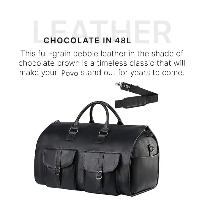 THE CONVERTIBLE DUFFLE GARMENT LUGGAGE 🧳