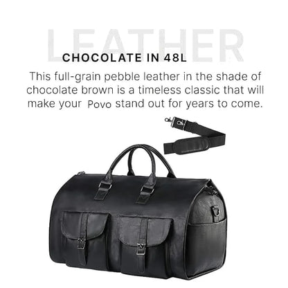 THE CONVERTIBLE DUFFLE GARMENT LUGGAGE 🧳