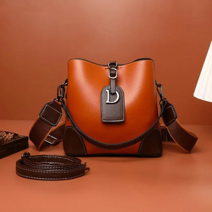 Genuine Leather Niche Women's Shoulder Bag