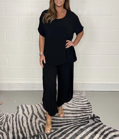 Hot Sale 48% OFF💖 2 Piece Sleeved Trouser Set