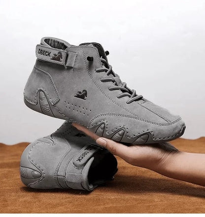 🔥🎁2025-Christmas Hot Sale🎁 - 2025 Italian Handmade Suede Velcro High Boots