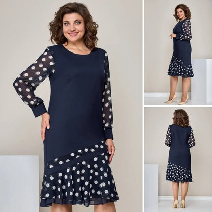 💖 Comfortable and elegant chiffon dress