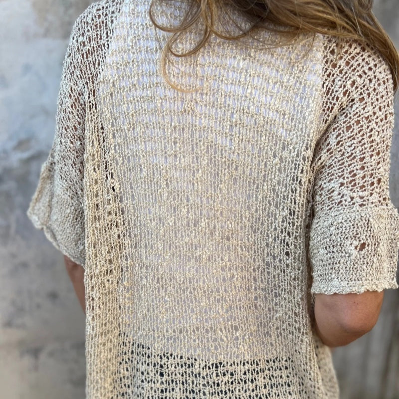 【S-3XL】👚Knitted hollow cardigan