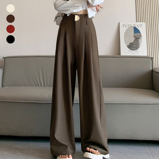 💓High Waist Wide Leg Suit Pants for Women