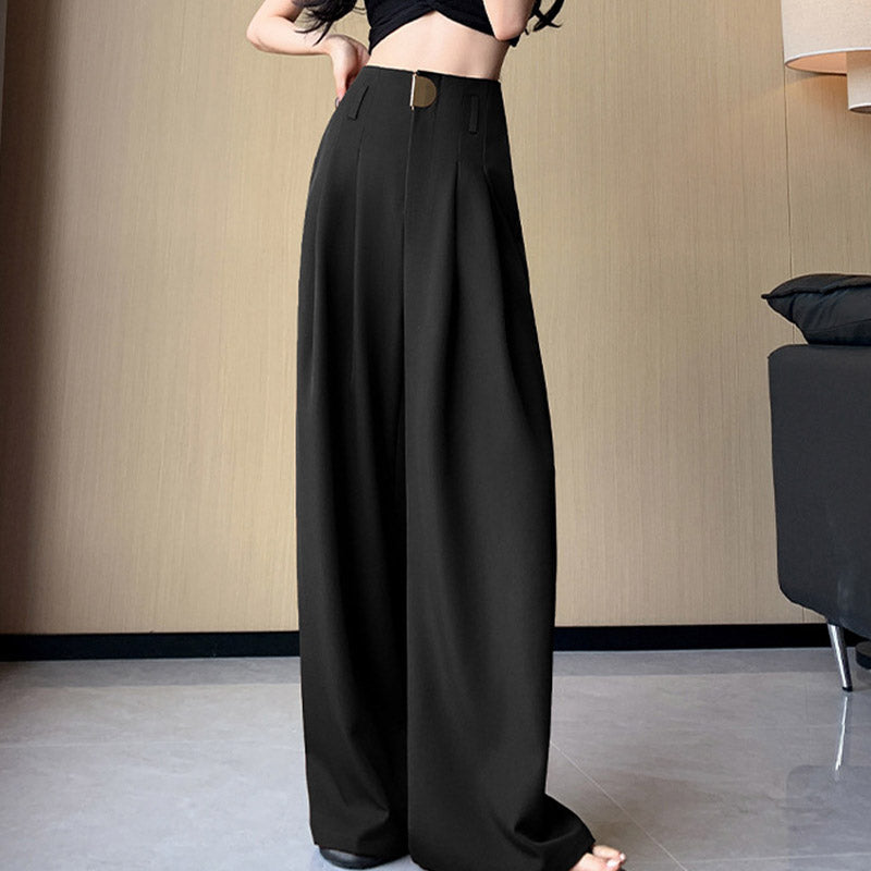 💓High Waist Wide Leg Suit Pants for Women