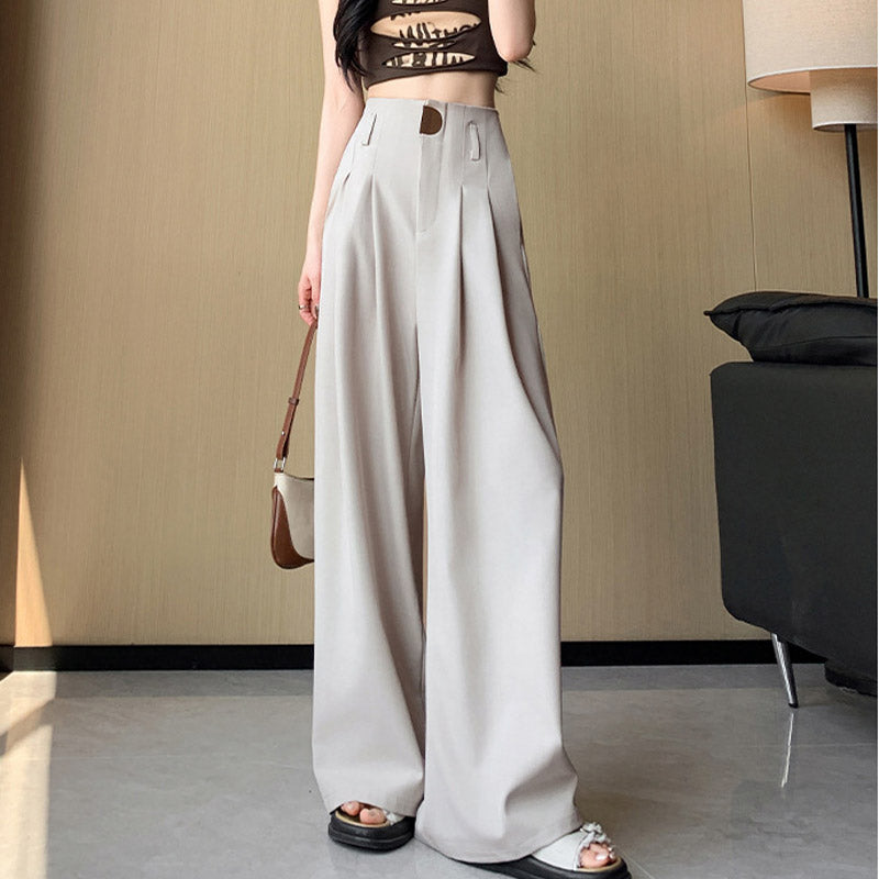 💓High Waist Wide Leg Suit Pants for Women