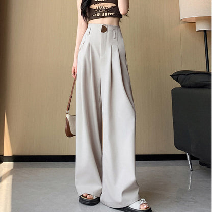 💓High Waist Wide Leg Suit Pants for Women