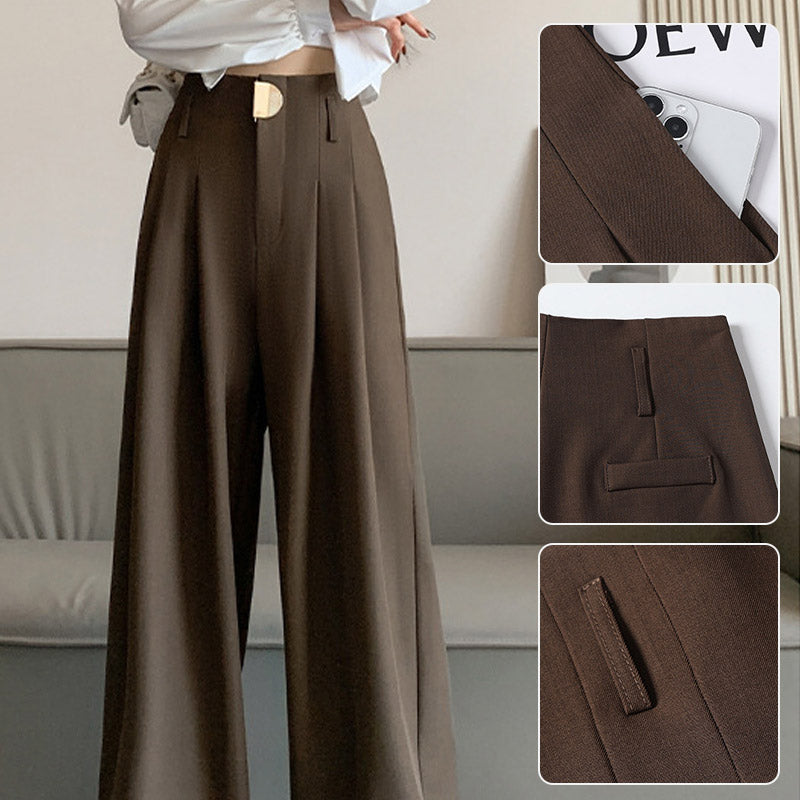 💓High Waist Wide Leg Suit Pants for Women