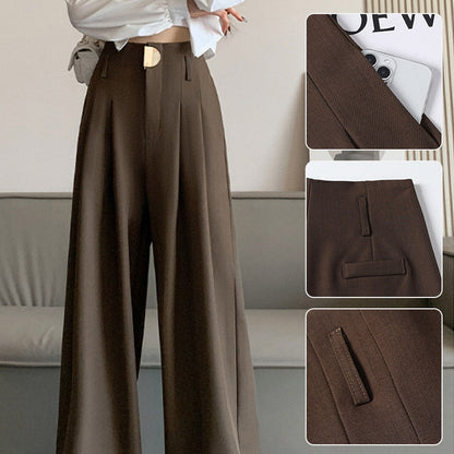 💓High Waist Wide Leg Suit Pants for Women